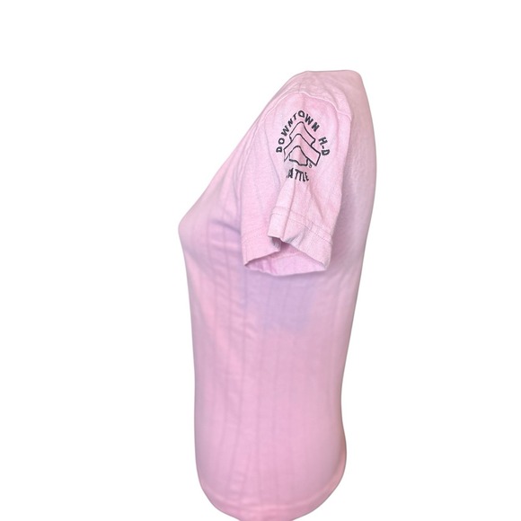 Harley Davidson Shirt Women's Pink Vintage Seattle Size Small - Picture 3 of 6